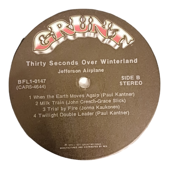 EUC Jefferson Airplane, Thirty Seconds Over Wonderland Vinyl Record - Picture 4 of 4